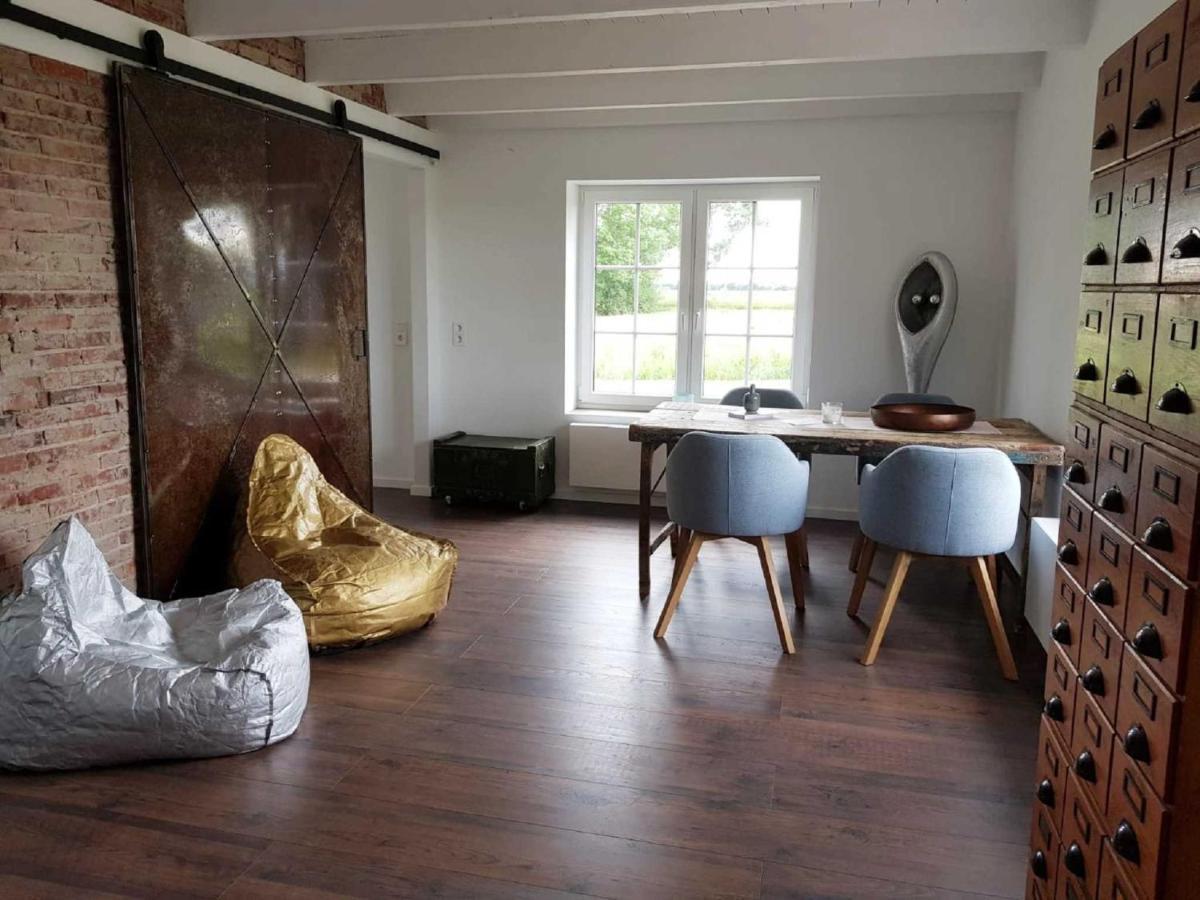 Jemgum Fehnhaus An Der Kuhweide 45236 빌라 외부 사진